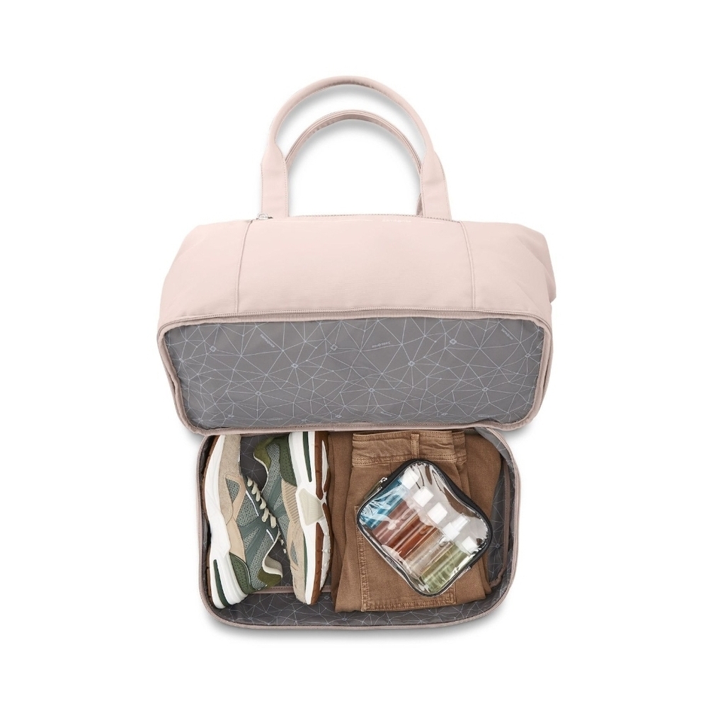 Samsonite Better Than Basic 14-inch Pink Weekender Carry-on Duffel Bag - Picture 8 of 13